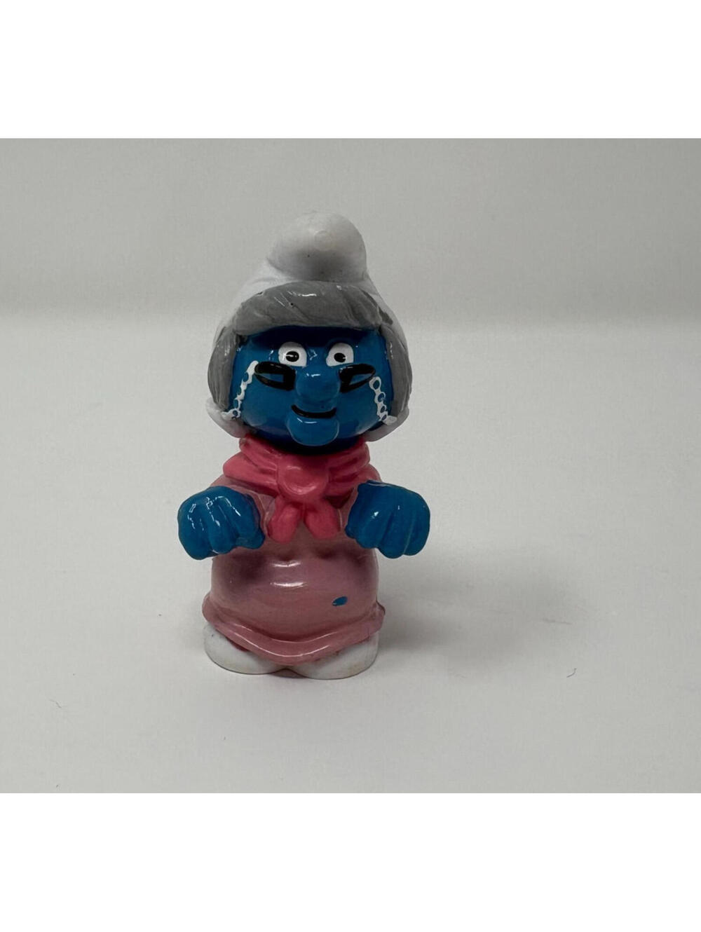 Vintage Peyo Applause The Smurfs Nanny Smurf 2" PVC Figure